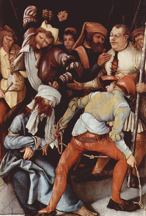 Matthias  Grunewald The Mocking of Christ (mk08) china oil painting image
